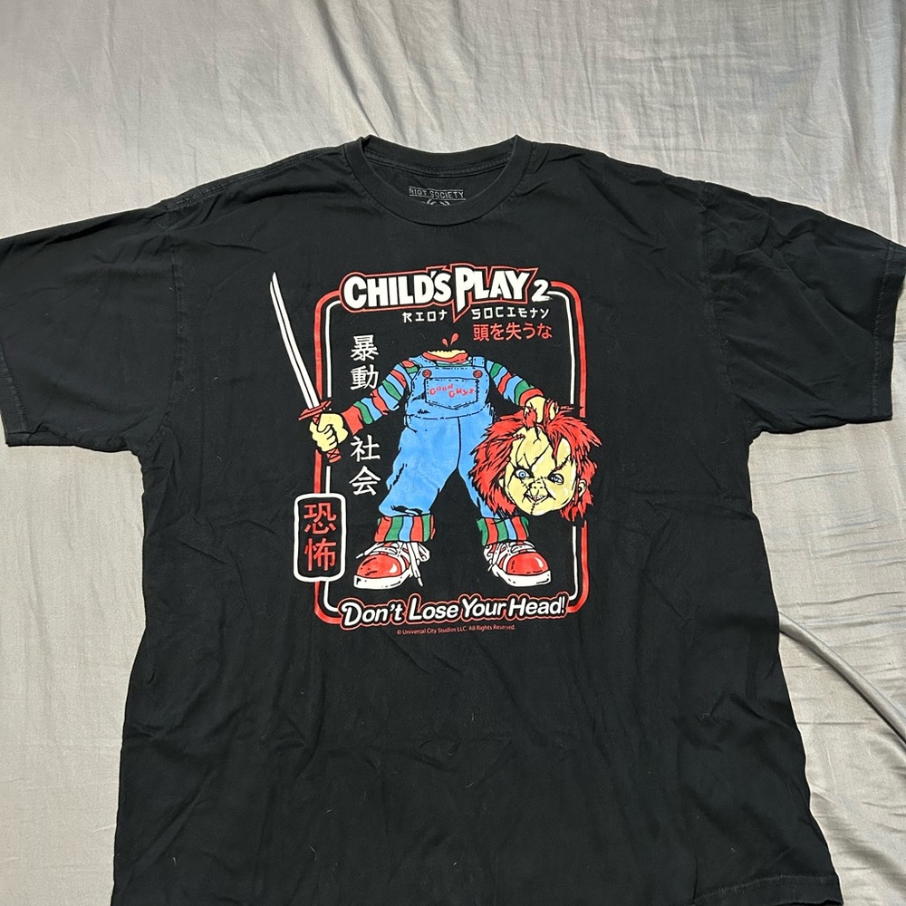 Childs Play Black Graphic Tee